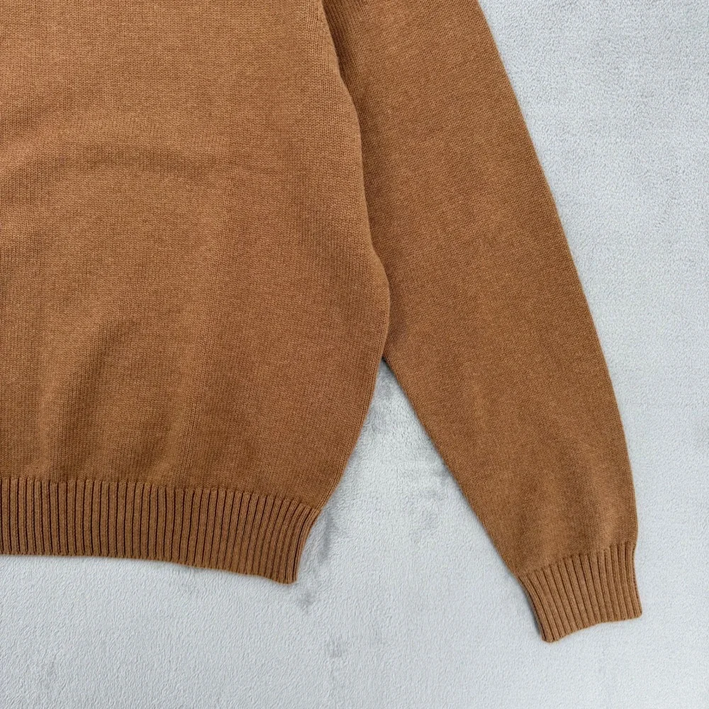 J. Crew Heritage‎ Cotton Crewneck Sweater Heather Camel Men's Size XL